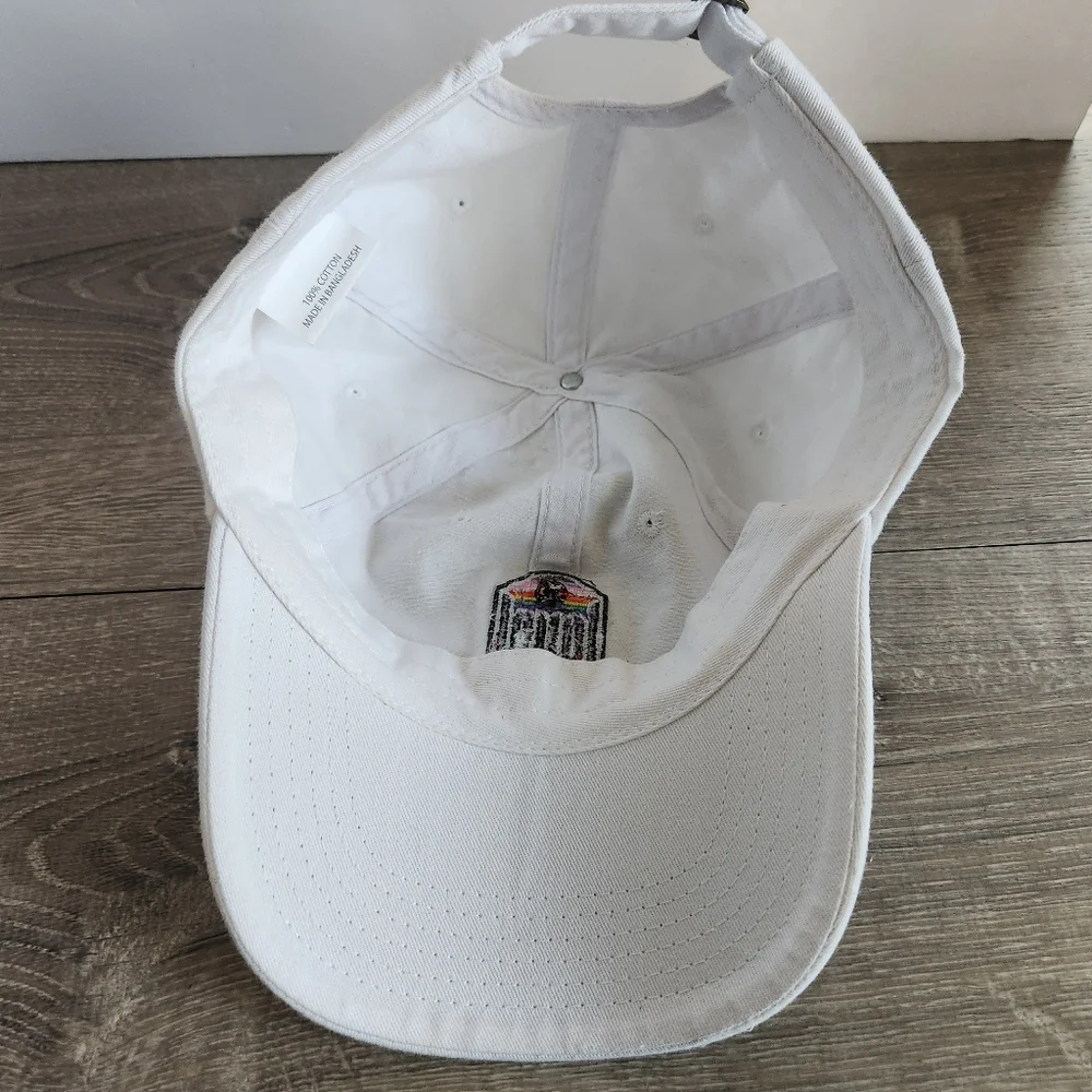 San Diego Loyal SC 2023 Pride SGA White Adjustable Strapback‎ Hat Cap USL Soccer